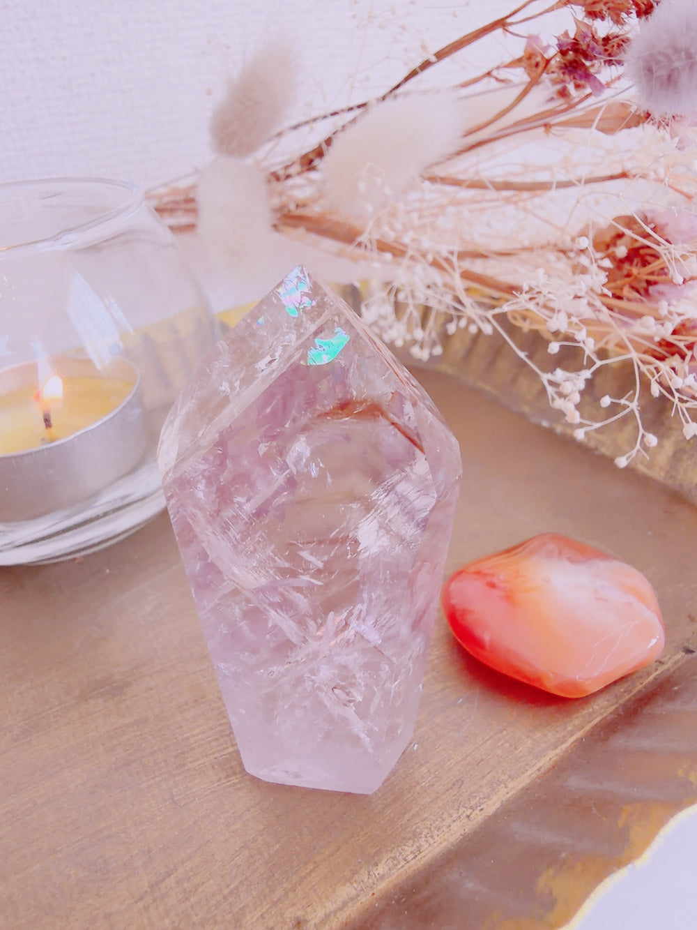 ZERO Return Crystal -発光ゴールデンファントムアメシスト-