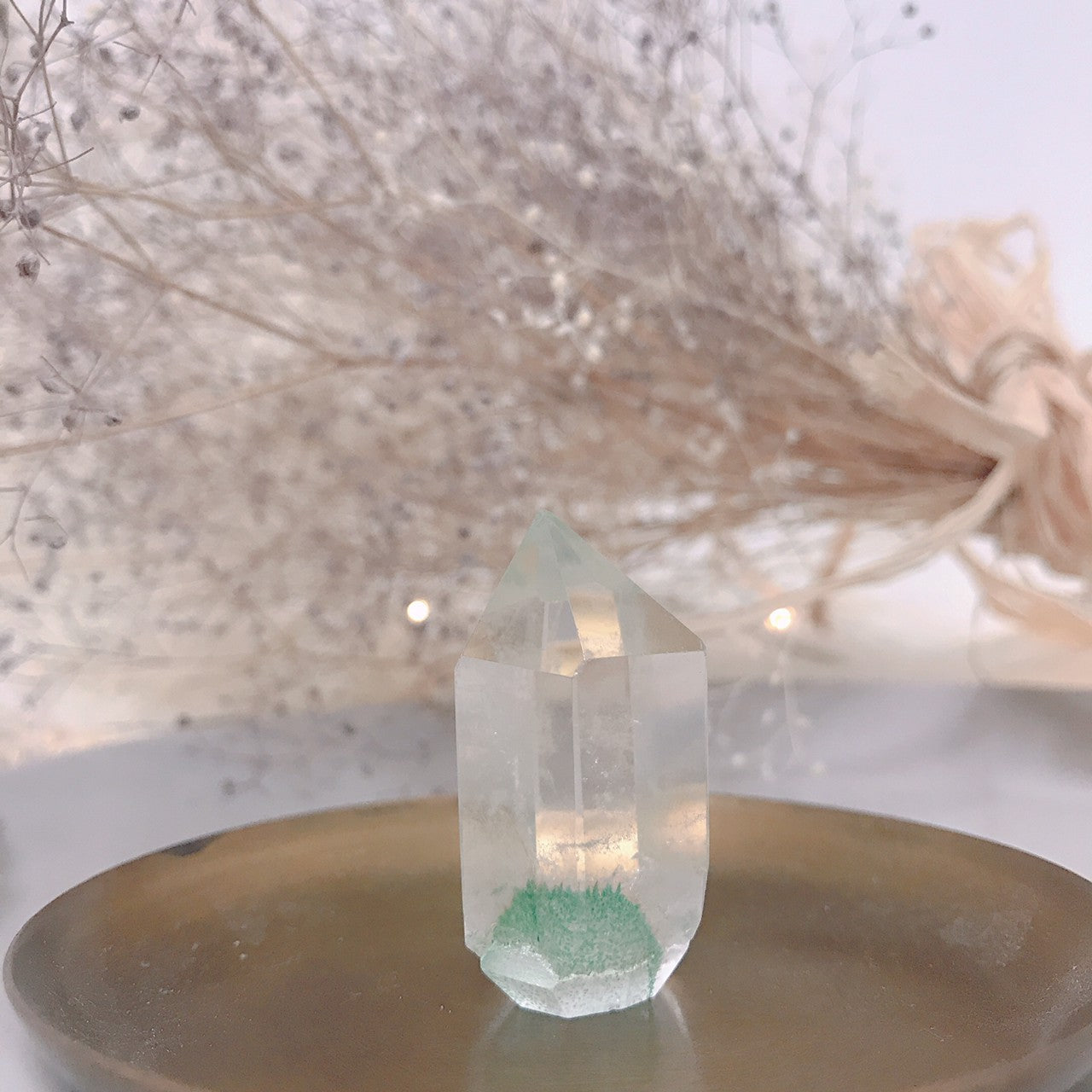 マダガスカルグリーンファントムクォーツ【焦らずゆっくり自分のカケラを集めて】