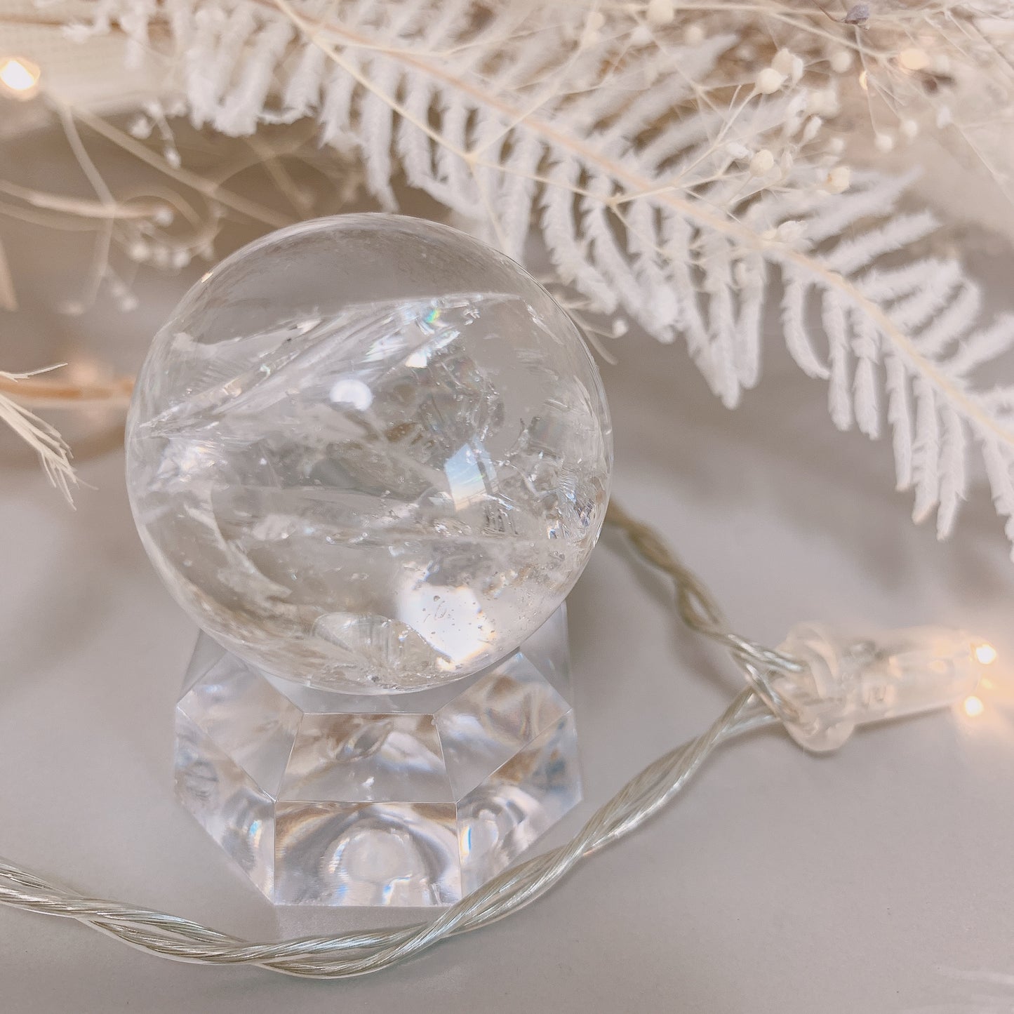 レムリアンシードクリスタルピュアレイ(Lemurian Seed Crystals)スフィア -対応チャクラ:全て