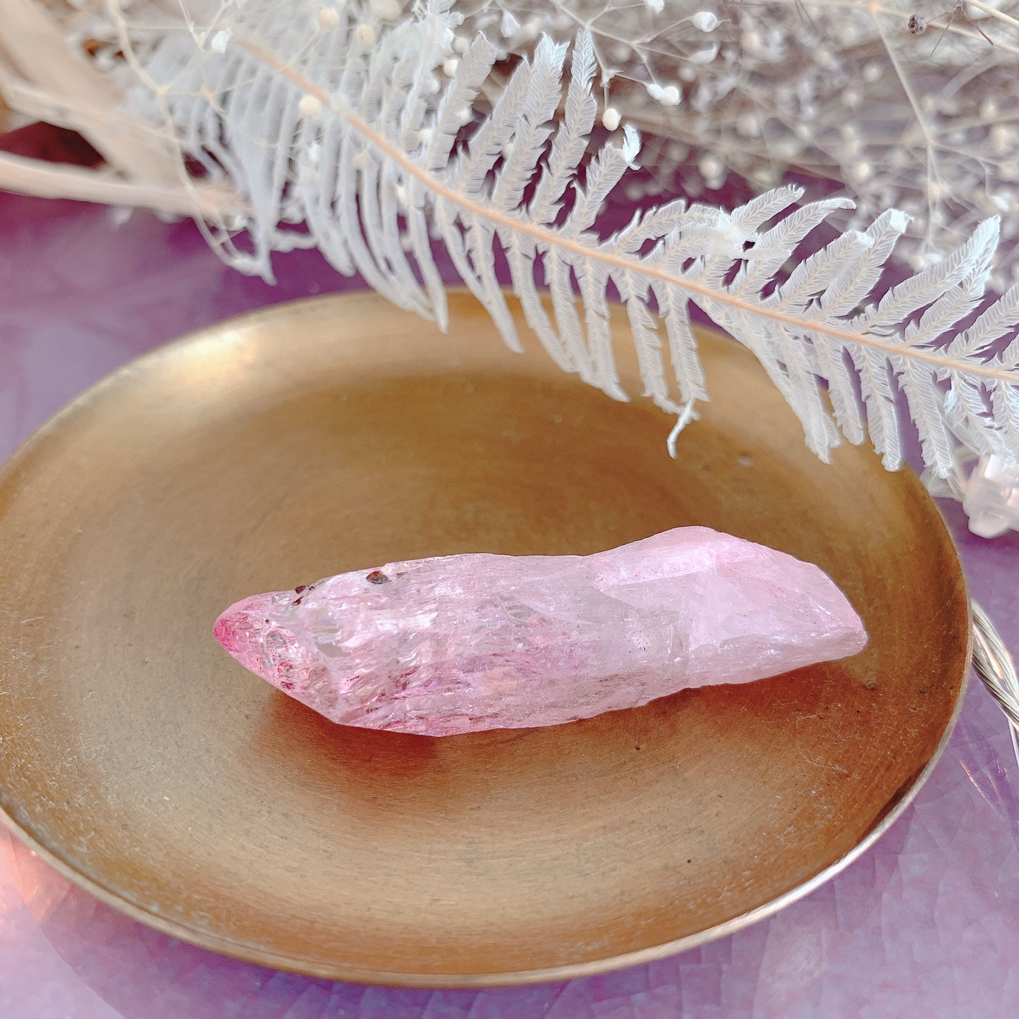 ピンクオーラタンビュライト-自分の輪郭を現し自分色に染める-