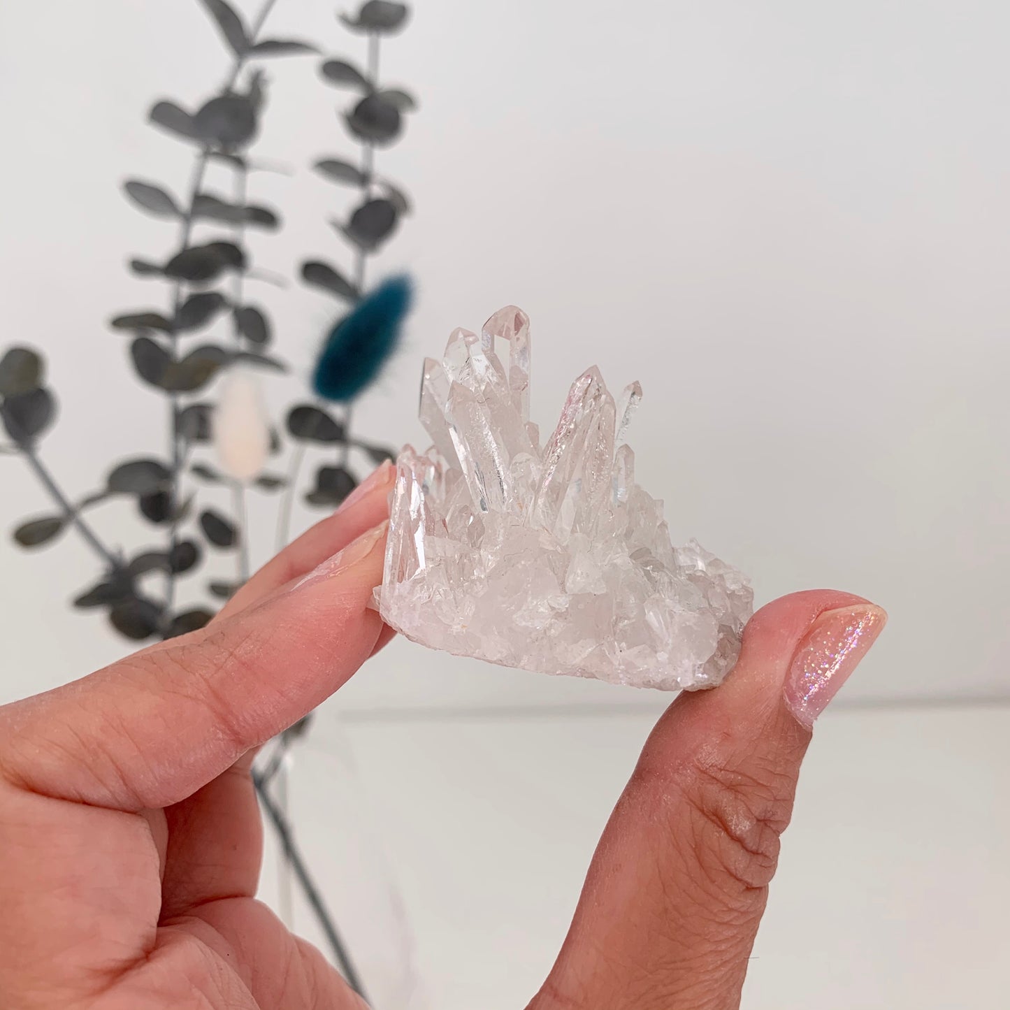 水晶クラスター(トマスゴンサガクォーツ) -ネガティブエネルギーを浄化-