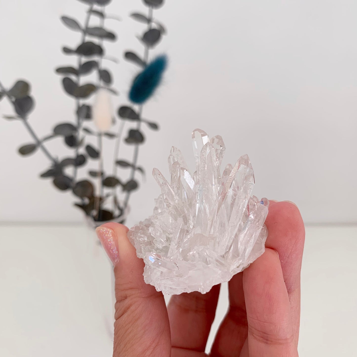 水晶クラスター(トマスゴンサガクォーツ) -ネガティブエネルギーを浄化-