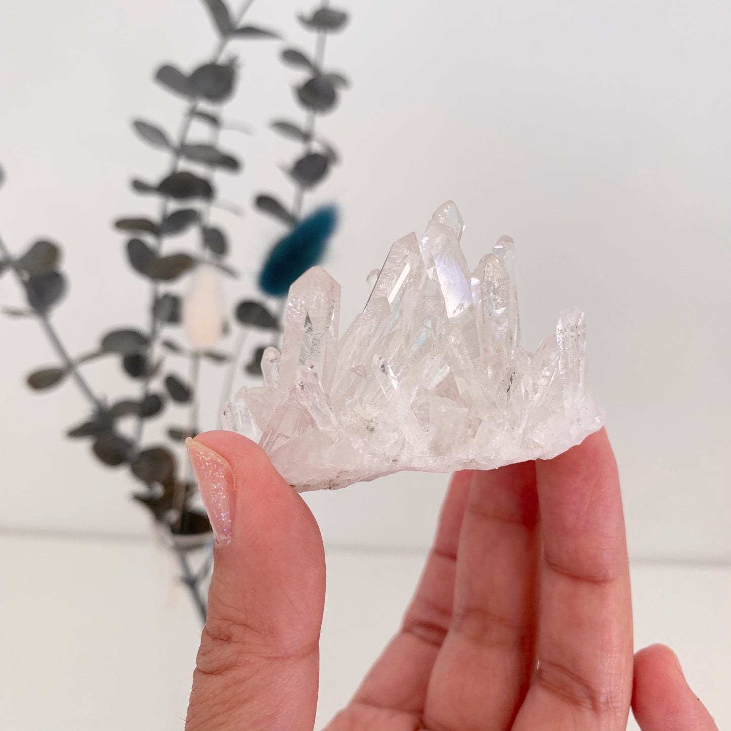 水晶クラスター(トマスゴンサガクォーツ) -ネガティブエネルギーを浄化-