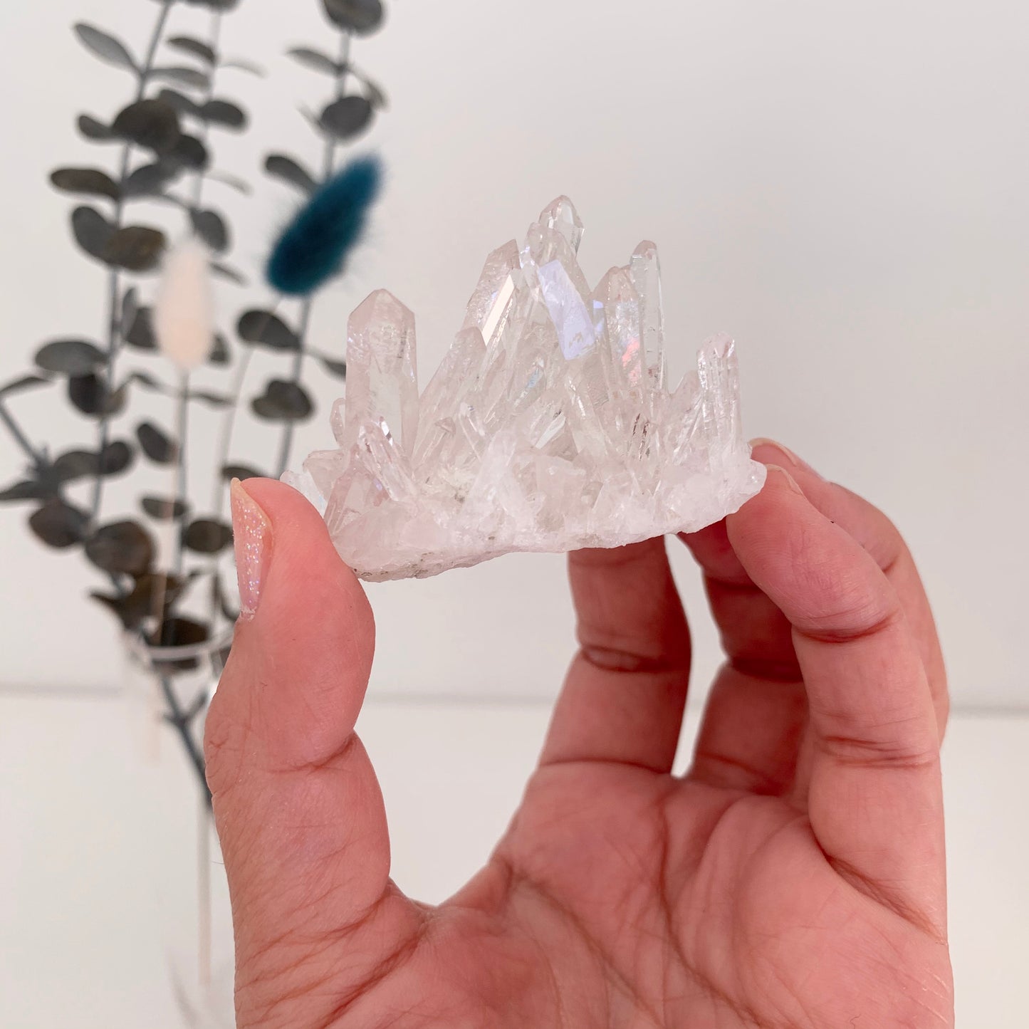水晶クラスター(トマスゴンサガクォーツ) -ネガティブエネルギーを浄化-