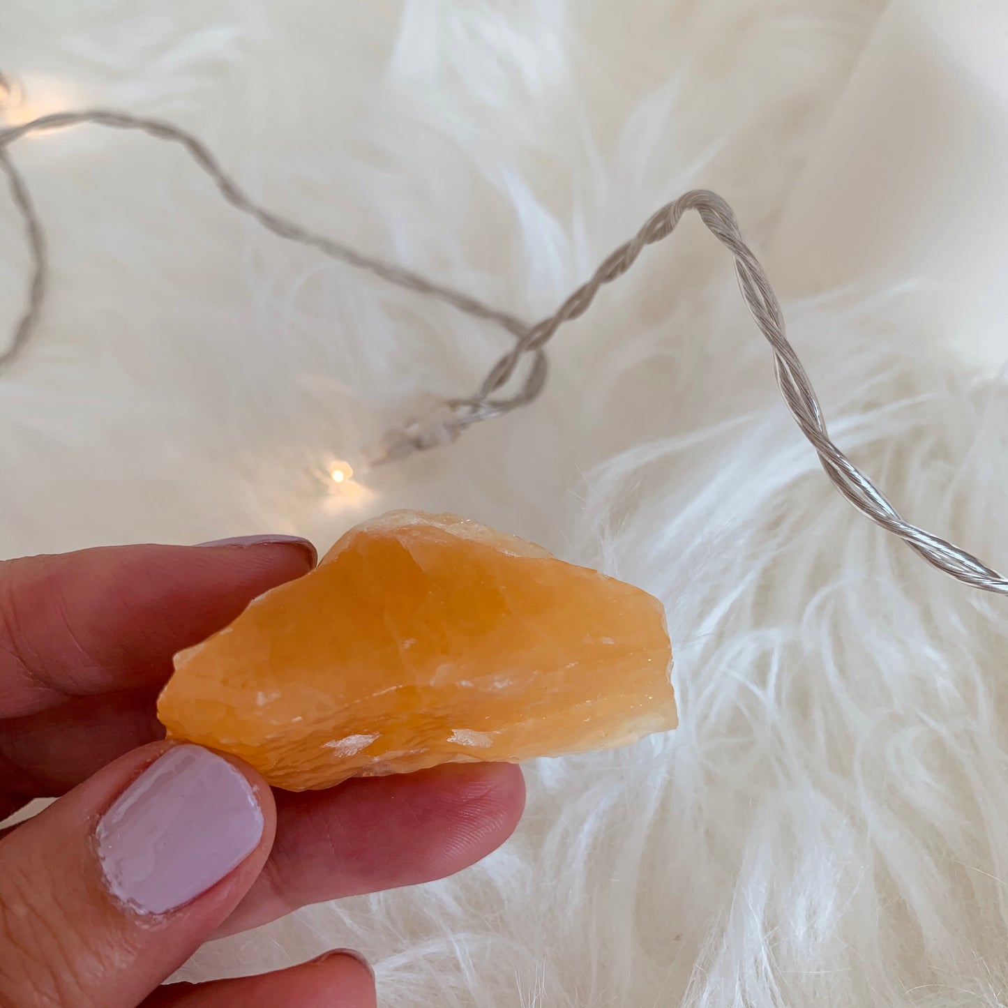オレンジカルサイト(orange calcite)原石ー第2チャクラ(丹田)ー
