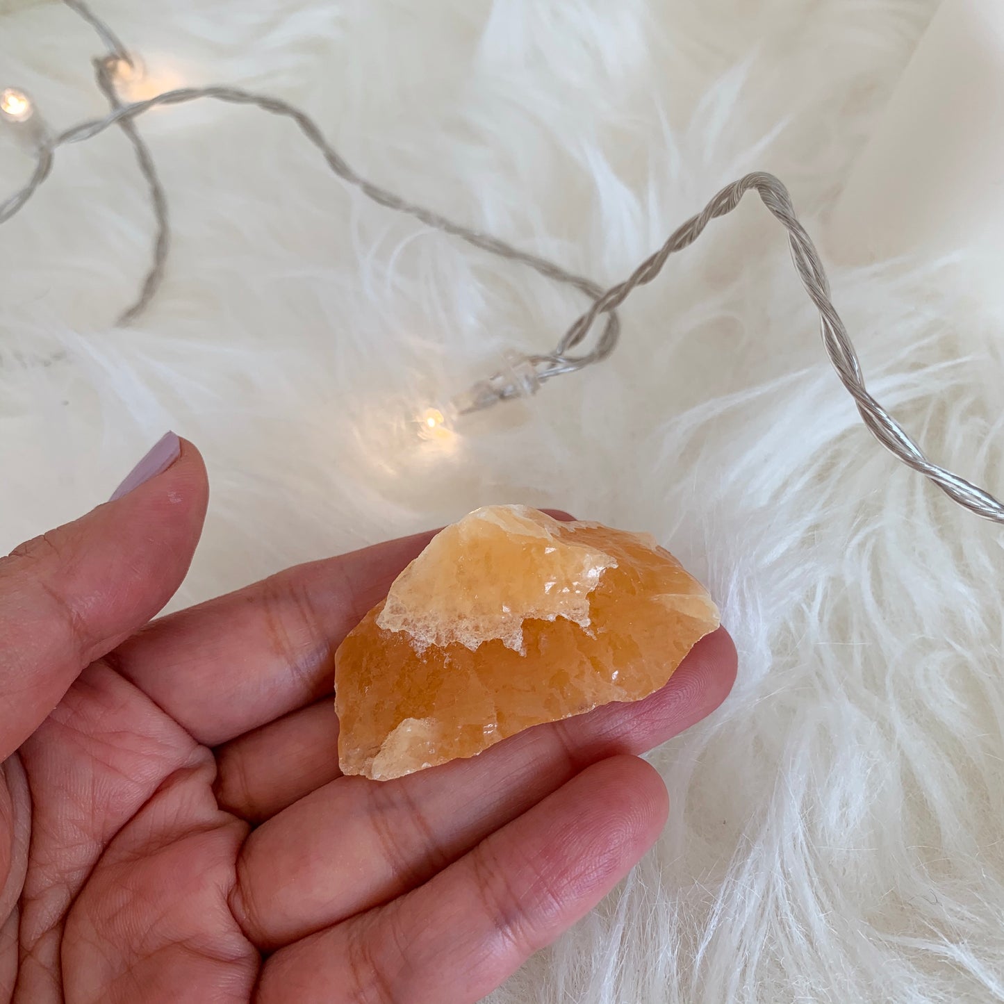 オレンジカルサイト(orange calcite)原石ー第2チャクラ(丹田)ー