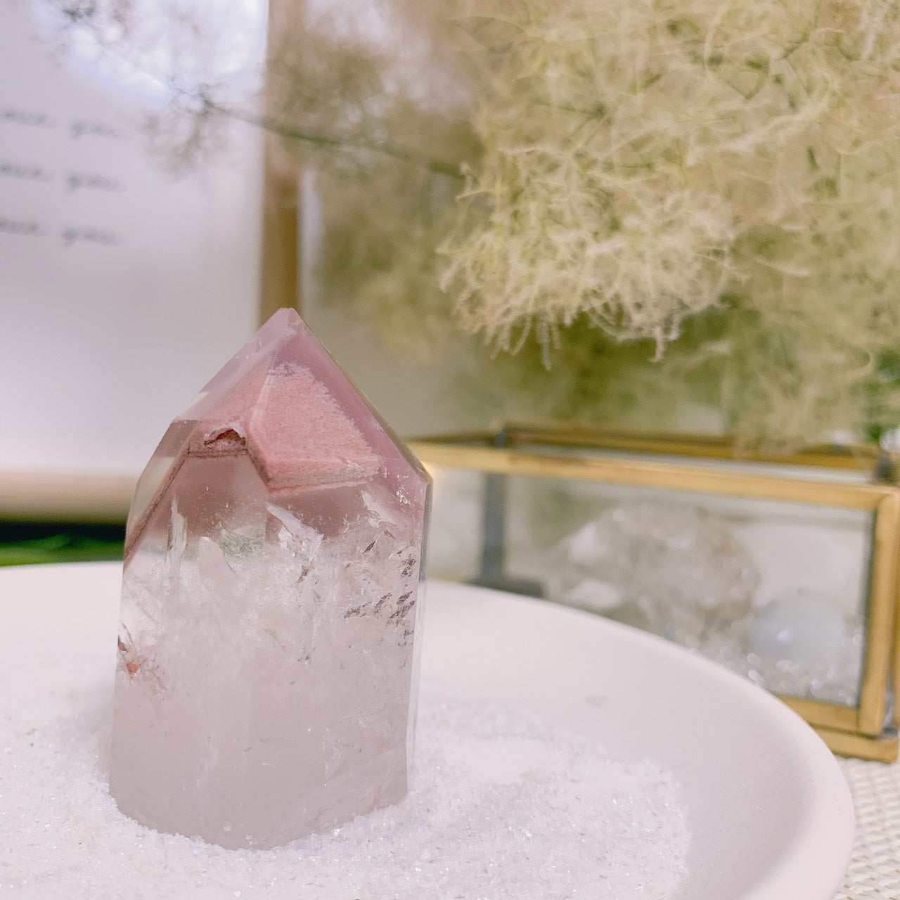 リチウムファントムクォーツポイント-限界まできた。少しづつ自分をはじめたい-