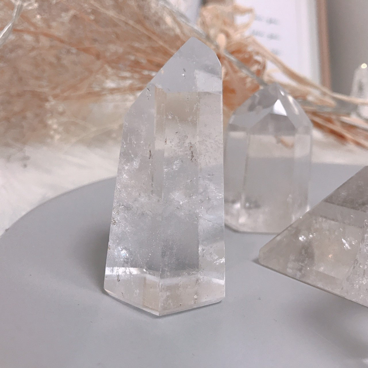 【グラウンディング結界を張る】水晶(パワーストーン)結界セット -one-