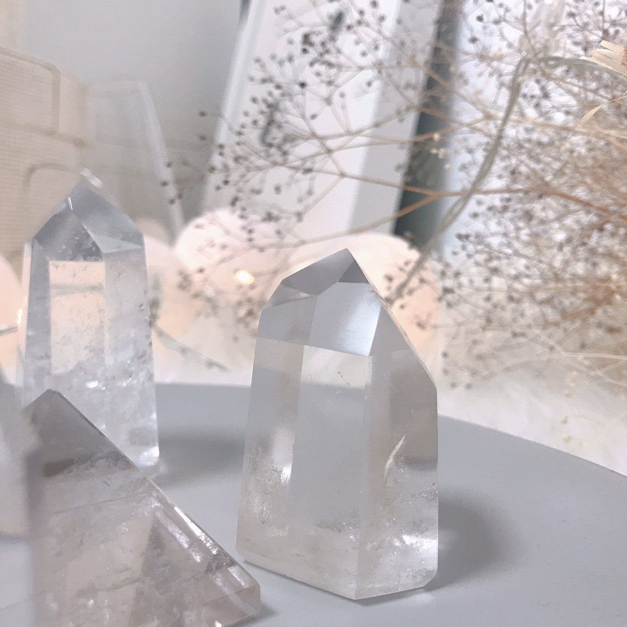【グラウンディング結界を張る】水晶(パワーストーン)結界セット -one-