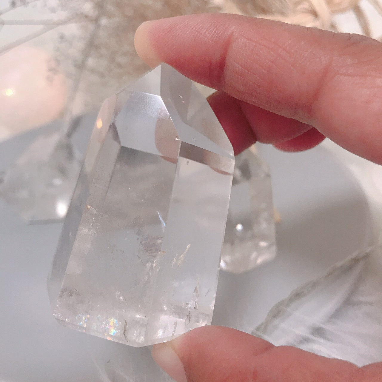 【グラウンディング結界を張る】水晶(パワーストーン)結界セット -one-