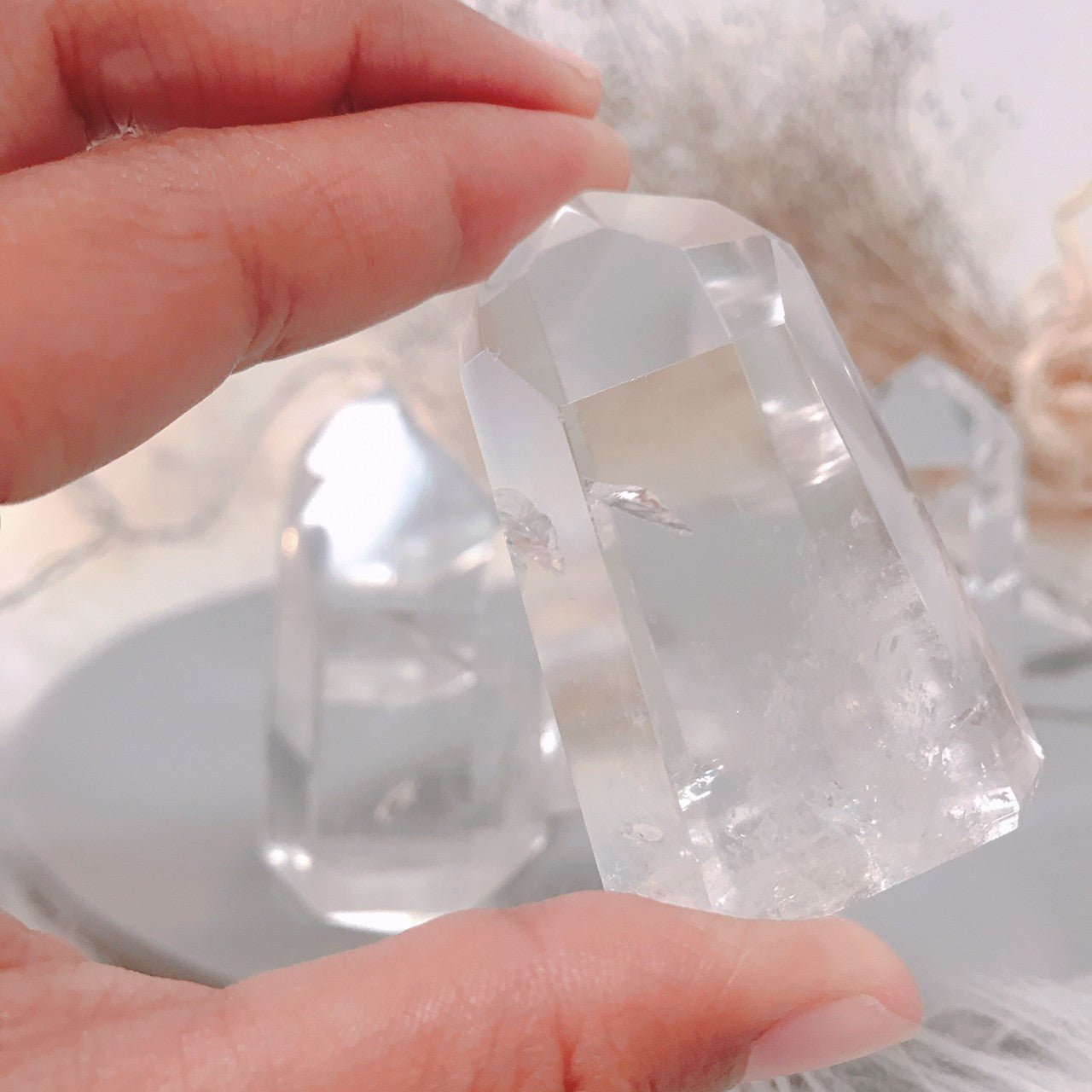 【グラウンディング結界を張る】水晶(パワーストーン)結界セット -two-