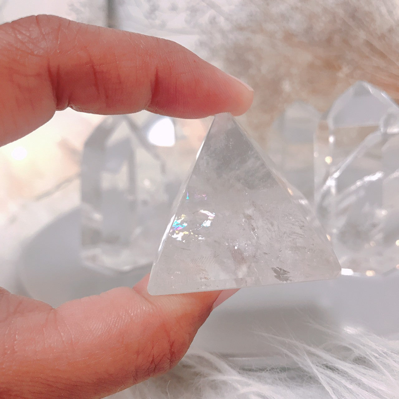 【グラウンディング結界を張る】水晶(パワーストーン)結界セット -two-