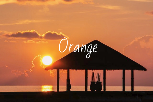 オレンジ光線とは(真珠、巻貝、キャッツアイ、レッドジャスパー)