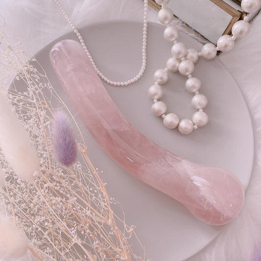 愛の目覚め：ローズクォーツスフィアヨニワンド（自己愛・やさしさ・癒し・受容）