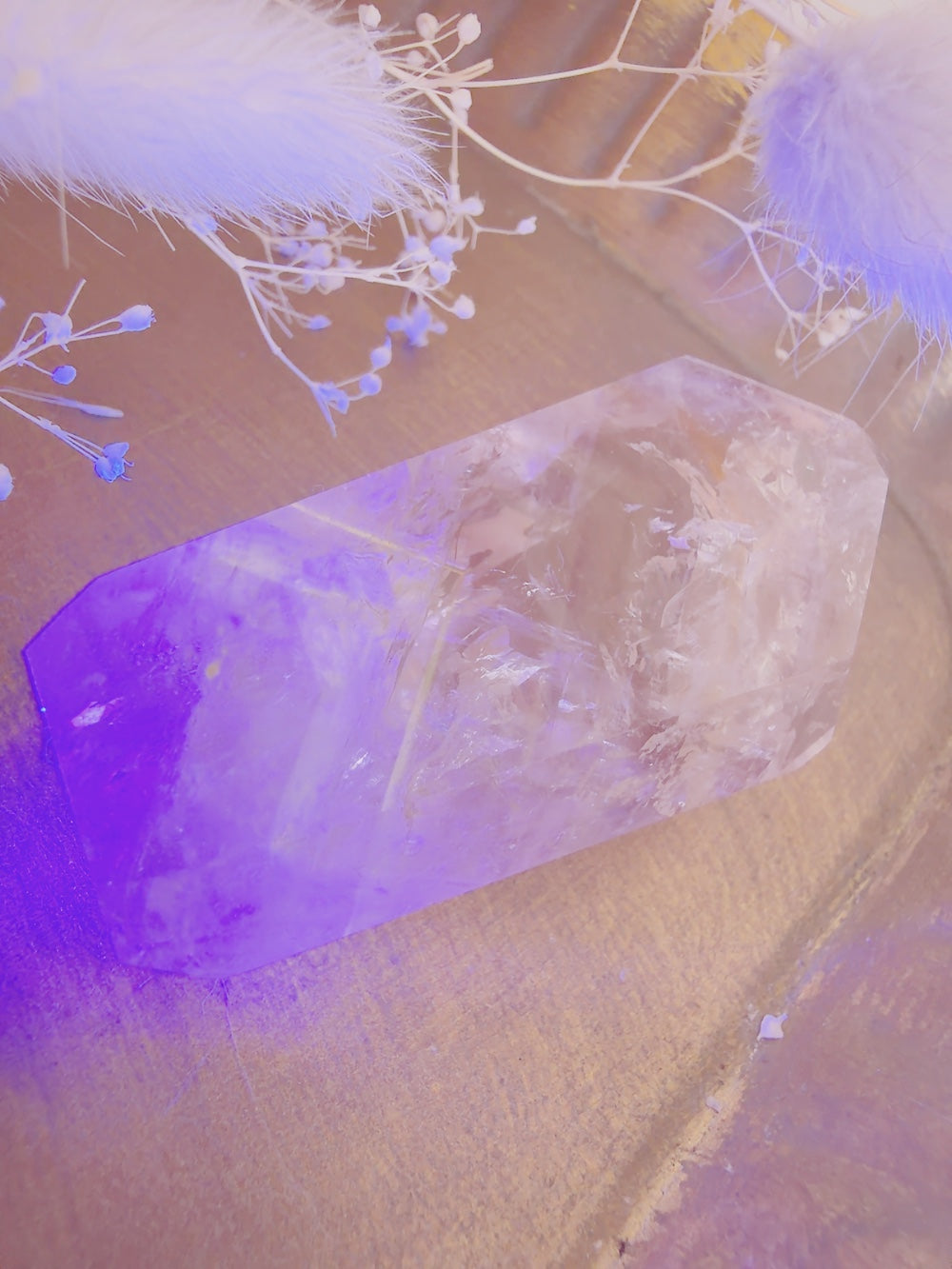 ZERO Return Crystal -発光ゴールデンファントムアメシスト-